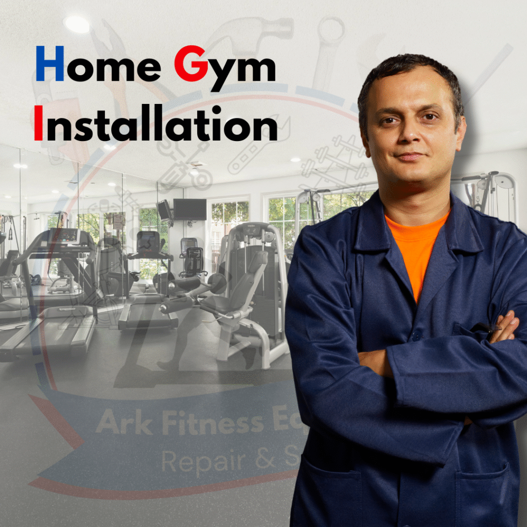 Home Gym Installation by ark fitness equipment repair & service